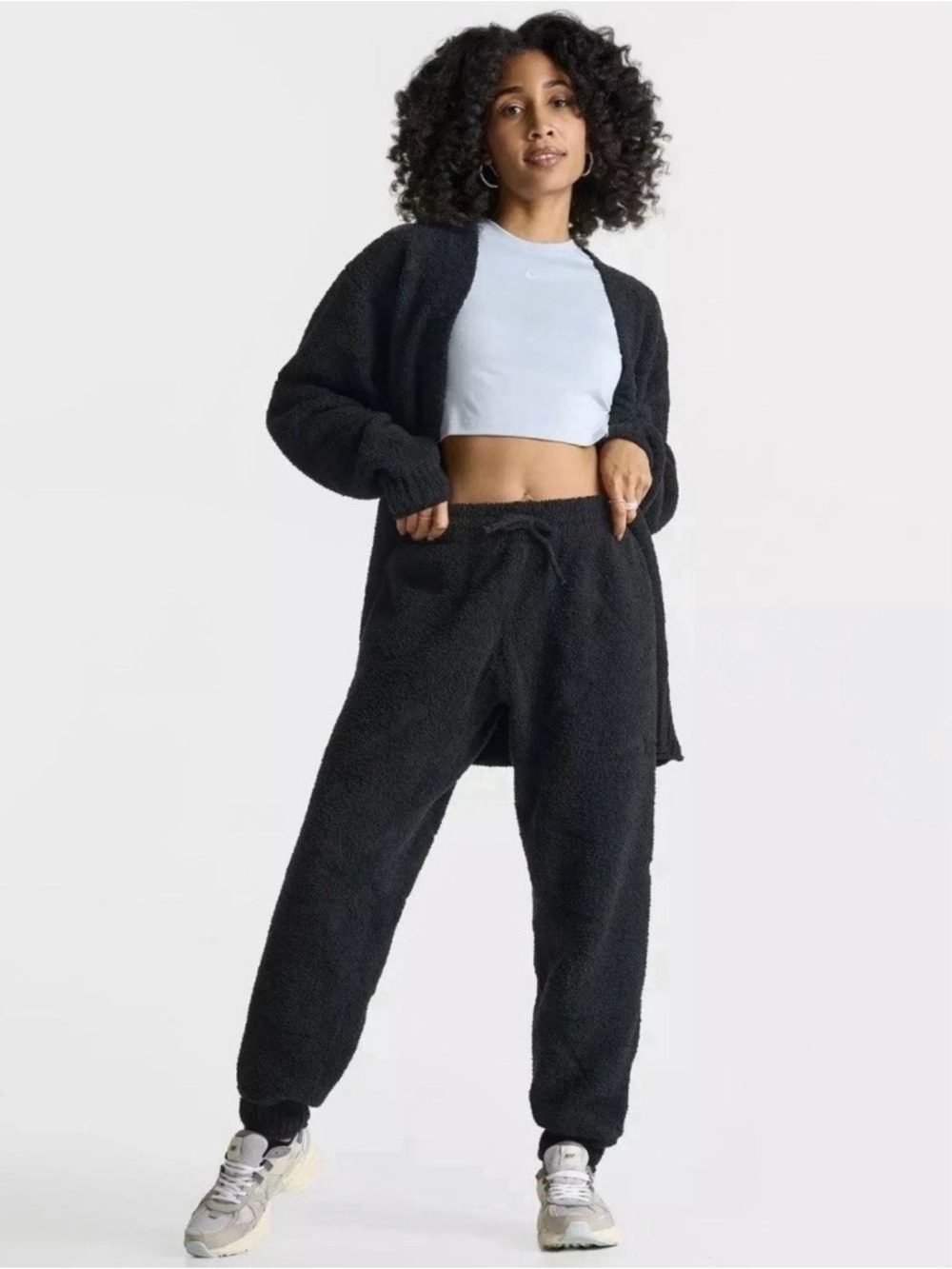 ✔️NWT✔️ NIKE Sportswear Phoenix Cozy Boucle High-Waisted Oversized Knit Pant
